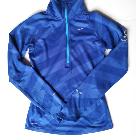 ❎FINAL PRICE❎ Blue Nike Dry Fit Jacket Long Sleeve - Picture 2 of 5